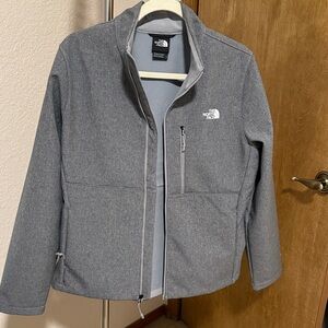 The North Face Heather Gray Jacket, Size L